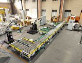 伺服全自动工字封箱线