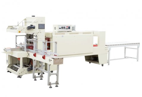全自动袖口收缩包装机(理瓶式) ST6040A+BSE6040A