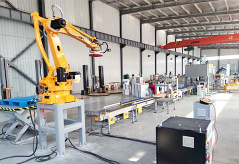 保鲜盒装箱码垛解决方案